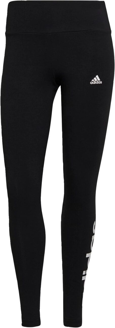adidas Essentials High-Waisted Logótipo Leggings - Image 5