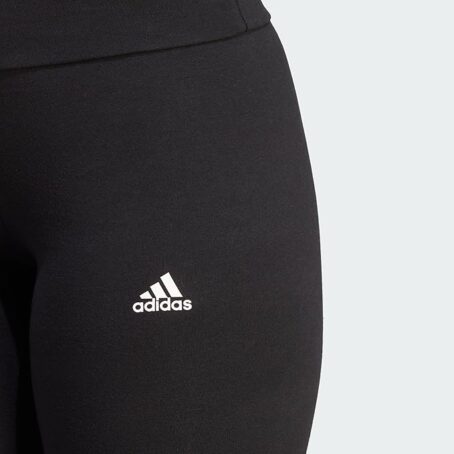 adidas Essentials High-Waisted Logótipo Leggings - Image 3